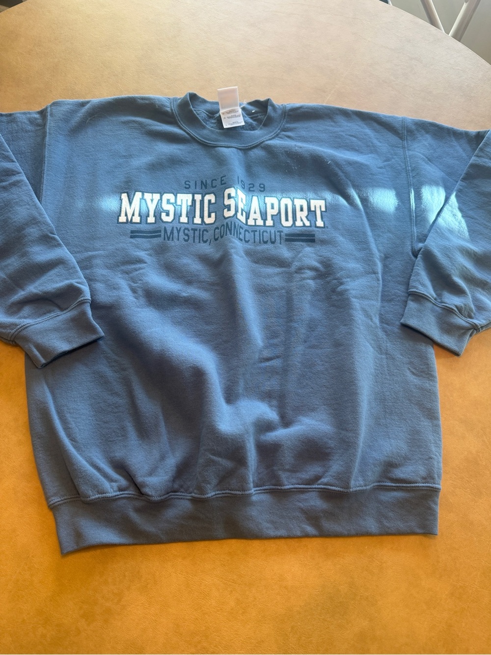 Mystic Seaport Crewneck Sweatshirt - Blue